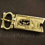Brass Medieval Chivalric Buckle