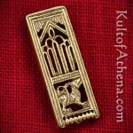 Medieval Wolf Belt Chape