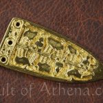 Viking Serpent Belt Chape