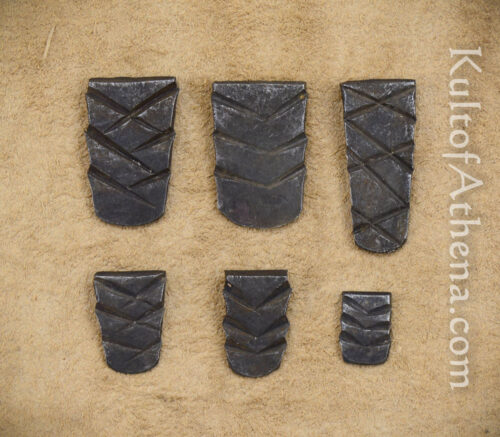 Iron Axe Wedges - Set of 6