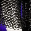 BFBM Chainmail Haubergeon - Butted Flat Rings - Blackened Finish
