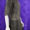 DFNT Titanium Chainmail Haubergeon - Dome Riveted Flat Rings