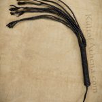 Leather Cat O' Nine Tails Whip