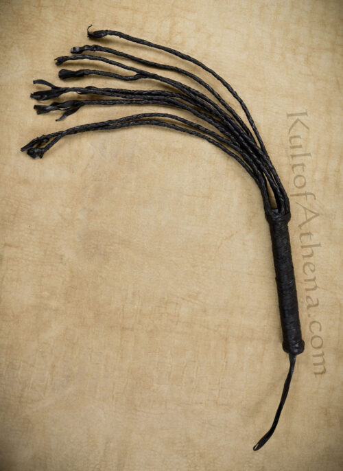 Leather Cat O' Nine Tails Whip