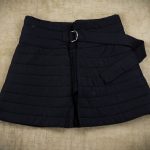 Padded Gambeson Skirt - Black