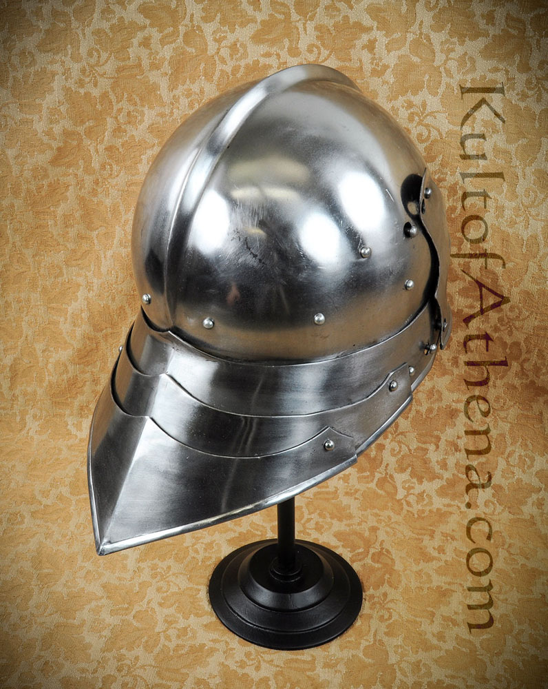 German Sallet - 16 Gauge Steel