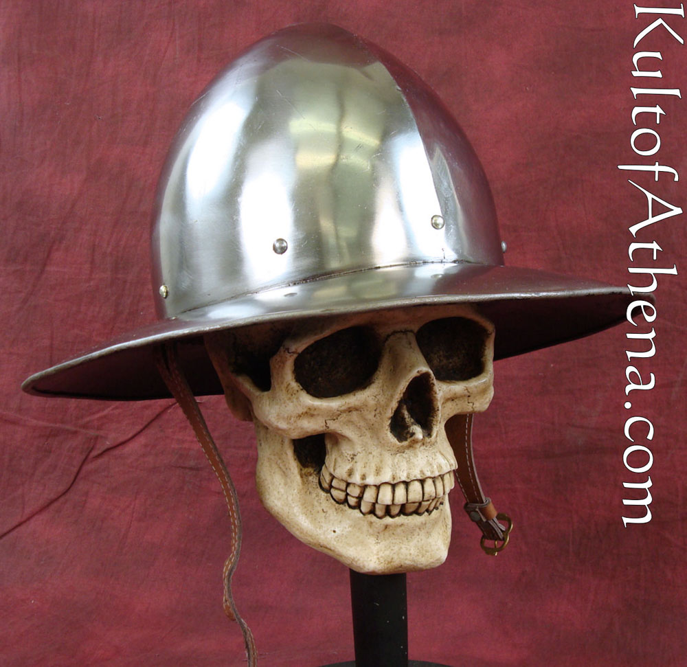 14th Century Kettle Helm - 14 Gauge
