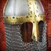 Russian Medieval Boyar Helm with Chain Mail Camail