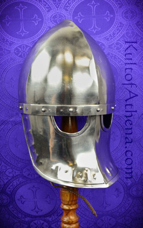 Italo-Norman Medieval Helm - 16 Gauge Steel