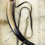 Powder Horn with Wooden Plug
