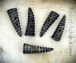 Spiral Horn Toggles - Set of 5