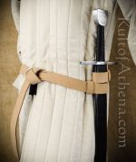 Double Strap Hanging Sword Belt - Natural