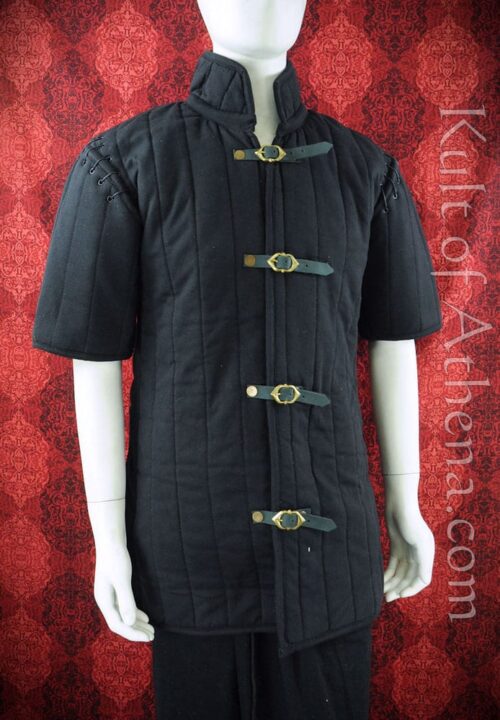 Modifiable Gambeson with Optional Half-Sleeves - Black