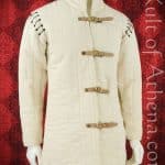 Modifiable Gambeson with Optional Half-Sleeves - Natural