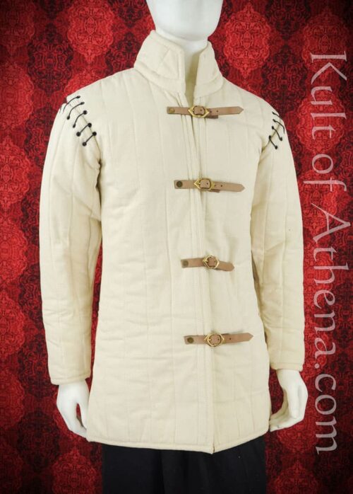 Modifiable Gambeson with Optional Half-Sleeves - Natural