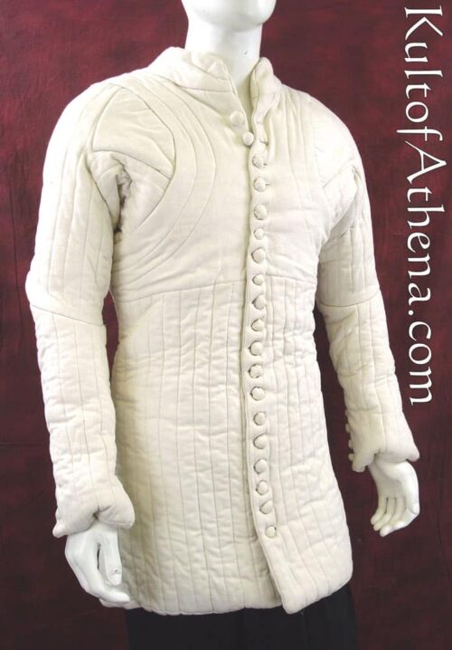 14th Century Gambeson - Natural