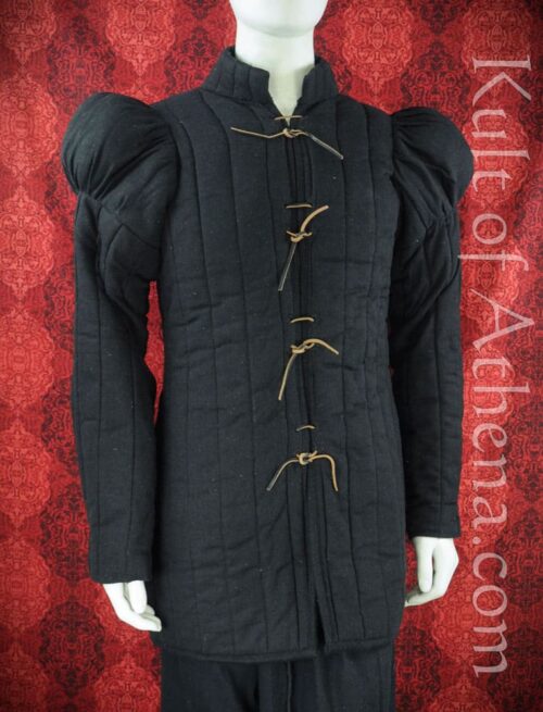15th Century Gambeson - Black