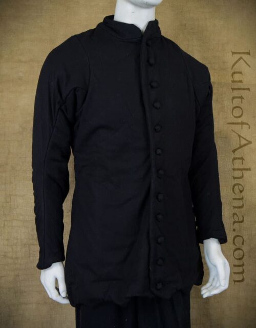 Late 14th Century Gambeson - Black