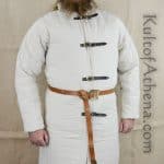 Front-Buckled Gambeson - Natural