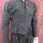 15th Century Arming Doublet - Black