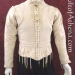 15th Century Arming Doublet - Natural