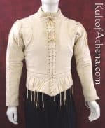 15th Century Arming Doublet - Natural