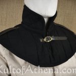 Padded Gambeson Collar - Black