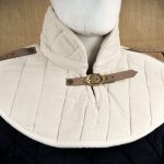 Padded Gambeson Collar - Natural