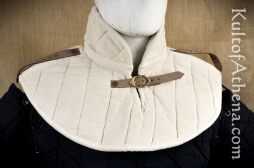 Padded Gambeson Collar - Natural