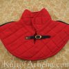 Padded Gambeson Collar - Red