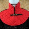 Padded Gambeson Collar - Red