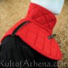 Padded Gambeson Collar - Red