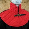 Padded Gambeson Collar - Red