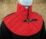 Padded Gambeson Collar - Red