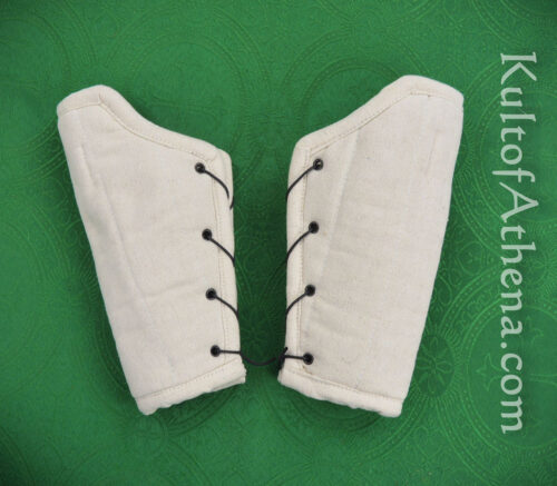 Gambeson Bracers - Natural