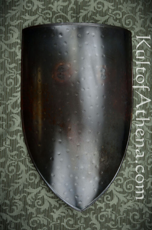 Blackened Steel Heater Shield - 16 Gauge Steel