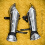 Bracers with Hand and Elbow Armor - 18 Gauge Steel