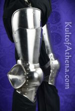14th - 15th Century Gothic Leg Armor - 16 Gauge