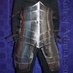 Woman's Torso Armor - Lower Torso Armor and Tassets - 20 Gauge Steel
