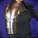 Women's Pauldrons - 20 Gauge Steel