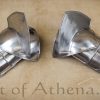 Women's Pauldrons with Sword Breakers - 20 Gauge Steel