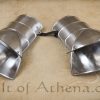 Women's Pauldrons with Sword Breakers - 20 Gauge Steel
