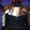 Women's Pauldrons with Sword Breakers - 20 Gauge Steel