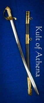 British Royal Navy Dress Saber with Pipe-Back Blade - Universal Swords