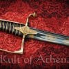 Napoleonic Imperial Guard Light Cavalry Saber with blued-gilt blade
