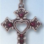 Heart Cross Pendant