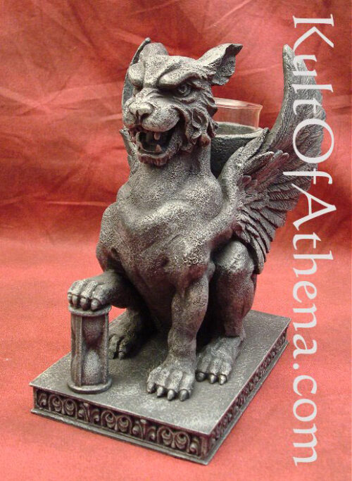 Winged Lion Votive Holder