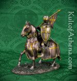 Crusading Knight on Horseback Statue