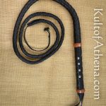 Leather Bull Whip - 5 Feet long