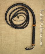 Leather Bull Whip - 8 Feet long
